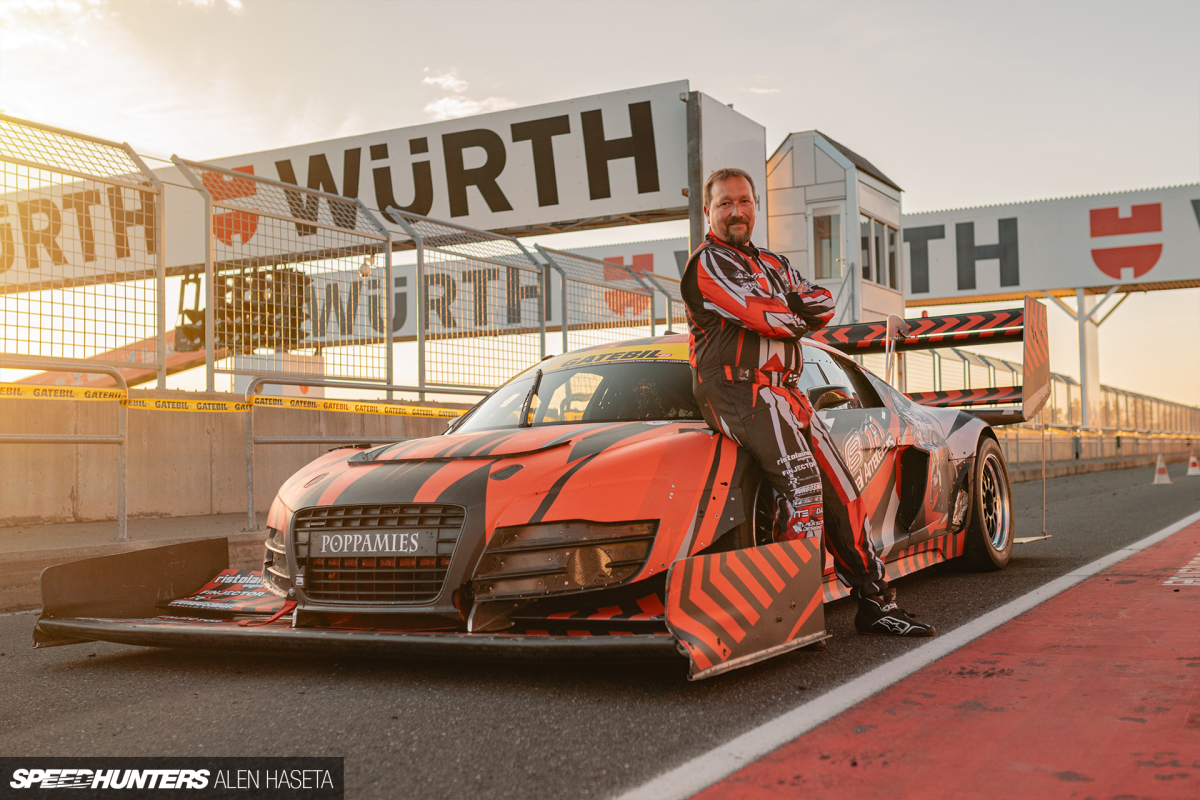 R8 1:1 and driver Sami Sivonen