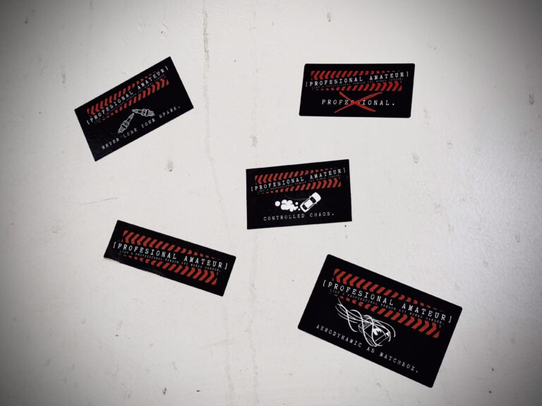 Profesional Amateurs stickers